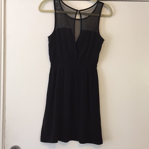 Lush Sheer Top Mini-Dress - Picture 5 of 7